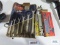 Billings SAE wrench set with case and knife sharpener