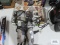 Blue Hawk multi-tool with accessories case and blue hawk rotary tool