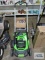 Greenworks Pro Ultra Power 60 volt lawn mower with charger and one battery