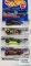Complete set of 1999 Game Over series Hot Wheel cars new in packages