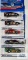 Complete set of 2000 Kung Fu Force series Hot Wheel cars new in packages with one extra