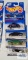 Complete set of 1999 Pinstripe Power series Hot Wheel cars new in packages