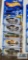 Complete 2001 Turbo Taxis series Hot Wheels cars new in packages with one extra