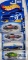 four 2001 hippie mobile series Hot Wheels cars new in packages