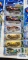 Complete 2002 Cold Blooded series Hot Wheel cars new in packages with two extras