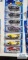 Complete 2002 Corvette series Hot Wheel cars new in packages with three extras