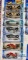 Complete 2002 Spares and Stripes series Hot Wheel cars new in packages with three extra cars
