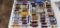 Fifty-eight 1999 and 2000 Hot Wheels cars, new in packages