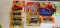 Three 2009 Hot Wheels cars, Hot Wheels Across America 50th Birthday series truck, Volkswagen Beetle,