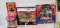 Winner's Circle Micro Machines set, Dale Earnhardt car, Fast Max car and NASCAR ornament, new in