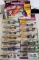 Johnny Lightning Monopoly car gift set and 13 Johnny Lightning Monopoly diecast cars, new in