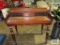 Mahogany flip top writing desk