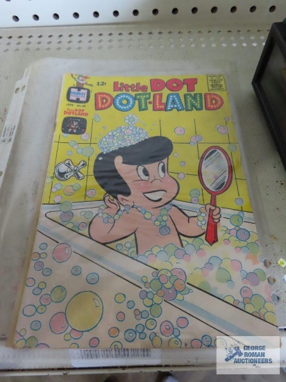Little Dot dot-land and Playful Little Audrey comic books