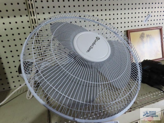 Comfort Zone wall mounted fan