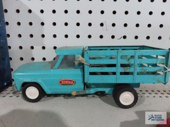 Tonka stake body truck with dump bed