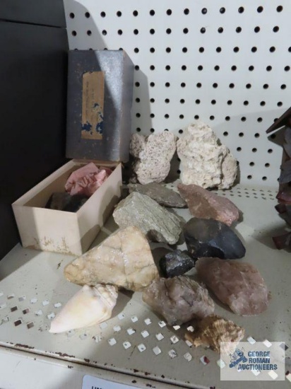 Various crystals and rocks