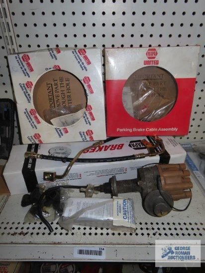 Variety of car parts