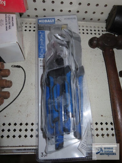 Kobalt 3-piece groove joint pliers set in package