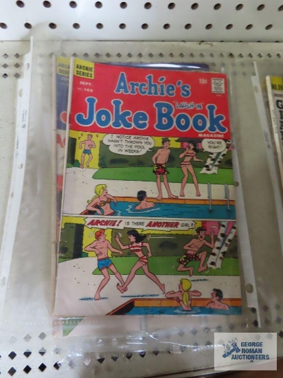 Archie's Joke Book comic books and Archie's TV Laugh-out comic book