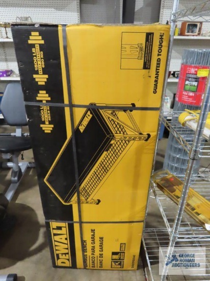 DeWalt model DXSTFB048 garage workbench, new in box.