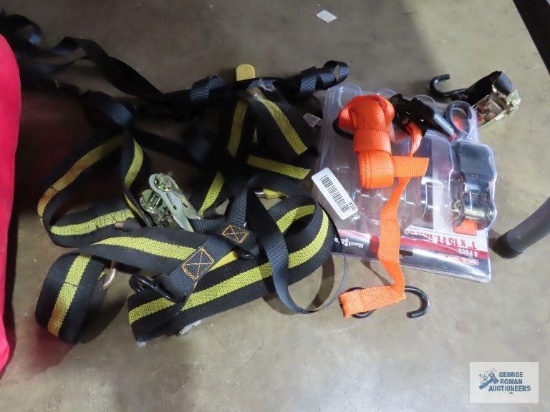 Various ratchet straps