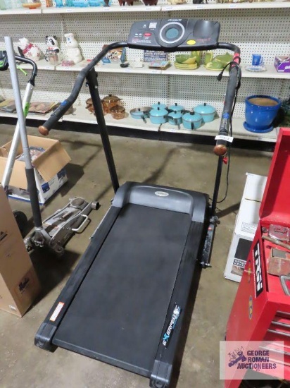Exerpeutic convertible treadmill