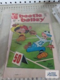 Charlton Comics Beetle Bailey comic book
