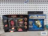 Star Wars episode 1 Darth Maul Rubik's Cube puzzle new in box and Star Wars computer mouse new in