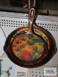No. 5 and No. 8 cast iron skillets
