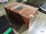 Wooden toy box