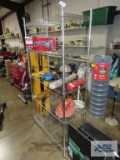 NSF stainless steel adjustable wire shelving unit