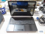 HP Pavilion laptop. No power cord. We did not have this turned on.