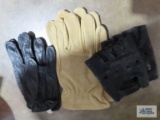 Assortment of work gloves