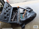 Delta Hopper plastic truck box with Dodge Dakota truck parts, recovery rope, etc