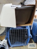 Petmate double door deluxe pet carrier and litter box