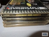 PlayStation games including Star Wars Rebel Assault II, Namco Museum volume I and Arcades Greatest