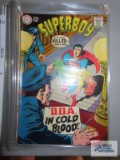 Three DC National comic books including Superman and Superboy