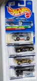Complete set of 1998 dash for cash series Hot Wheels cars new in packages