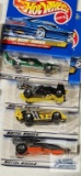 Complete set of 1998 Flying Aces series Hot Wheel cars new in packages