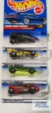 Complete set of 1999 Game Over series Hot Wheel cars new in packages