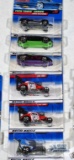 Partial set of 1998 Tech Tones series cars and 2000 Secret Code series Hot Wheel cars new in