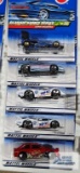 Complete set of 1999 Classic Games series Hot Wheel cars new in packages with extra