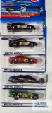 Complete set of 2000 Kung Fu Force series Hot Wheel cars new in packages with one extra