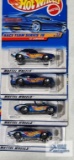 Complete set of 1998 Race Team series IV Hot Wheels cars new in packages