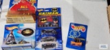 Hot Wheels Toy Story 2 Al's Toy Barn action pack, Laura Croft Tomb Raider gift pack, Batman gift