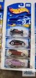 Complete 2001 Rat Rods series Hot Wheels cars, new in packages