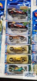 Complete 2002 Cold Blooded series Hot Wheel cars new in packages with two extras