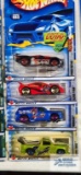 Complete 2002 Yu-Gi-Oh series Hot Wheel cars, new in packages