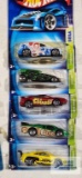 Complete 2003 Sega series Hot Wheel cars, new in packages