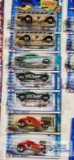 Complete 2002 Spares and Stripes series Hot Wheel cars new in packages with three extra cars